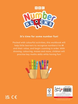 Паперова книга «Numberblocks 1-10 (Orange Level Workbook)», автор Numberblocks - фото №2 - мініатюра