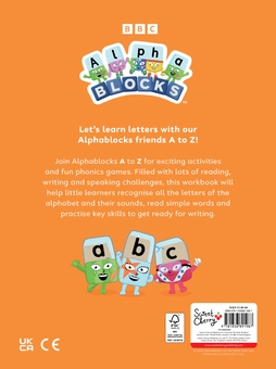 Бумажная книга «Alphablocks Lots More Letters (Orange Level Workbook)», автор Alphablocks - фото №2 - миниатюра