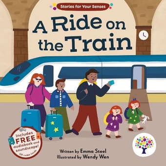 Паперова книга «Stories for Your Senses: A Ride on the Train», автор Емма Стіл - фото №1 - мініатюра