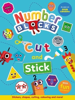 Paper book «Numberblocks Cut and Stick book», author Numberblocks - фото №1 - миниатюра