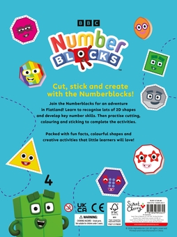 Paper book «Numberblocks Cut and Stick book», author Numberblocks - фото №2 - миниатюра