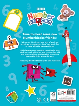 Paper book «Numberblocks Sticker Friends - Activity Book», author Numberblocks - фото №2 - миниатюра