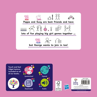 Бумажная книга «Peppa Pig: Best Friend (Symbolised Story)», автор Свинка Пеппа - фото №2 - миниатюра