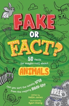 Паперова книга «Fake or Fact? Animals», автор Келлі Джонс - фото №1 - мініатюра