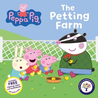 Бумажная книга «Peppa Pig: The Petting Farm (Symbolised Story)», автор Свинка Пеппа - фото №1 - миниатюра