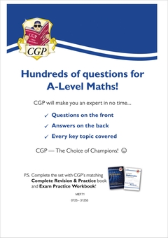 Бумажная книга «New A-Level Maths Edexcel Revision Question Cards», автор CGP Books - фото №1 - миниатюра