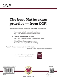 Бумажная книга «New GCSE WJEC Mathematics & Numeracy Double Award Exam Practice Workbook (For exams from 2027)», автор CGP Books - фото №2 - миниатюра