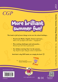 Бумажная книга «Another CGP Summer Holidays Activity Workbook – for kids between Year 3 and Year 4 (ages 7-8)», автор CGP Books - фото №2 - миниатюра