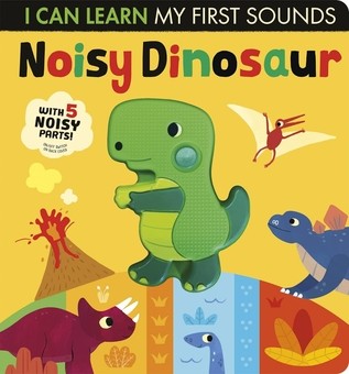 Бумажная книга «Noisy Dinosaur», автор Лорен Крисп - фото №1 - миниатюра