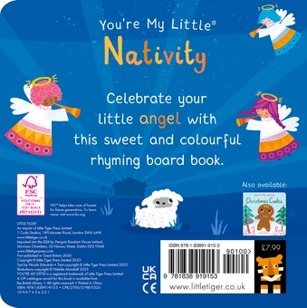 Паперова книга «You're My Little Nativity», автор Нікола Едвардс - фото №2 - мініатюра