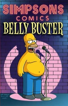 Паперова книга «Simpsons Belly Buster», автор Метт Грьонінг - фото №1 - мініатюра