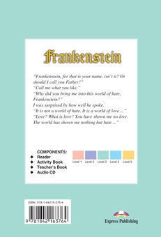 Паперова книга «Frankenstein. Reader», авторів Мері Шеллі, Елізабет Грей - фото №2 - мініатюра