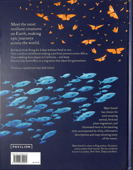Бумажная книга «Atlas of Amazing Migrations», автор Меган Ли - фото №2 - миниатюра