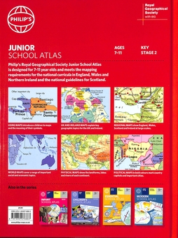 Паперова книга «Philip's RGS Junior School Atlas», автор Philip's Maps - фото №2 - мініатюра