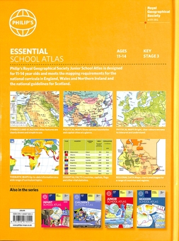Паперова книга «Philip's RGS Essential School Atlas», автор Philip's Maps - фото №2 - мініатюра