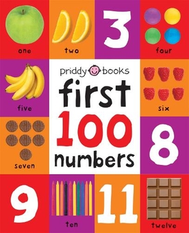 Паперова книга «First 100 Numbers Board Book», автор Роджер Прідді - фото №1 - мініатюра