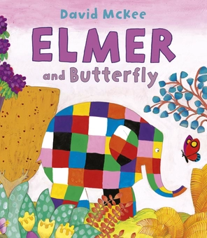 Паперова книга «Elmer and Butterfly», автор Девід Маккі - фото №1 - мініатюра