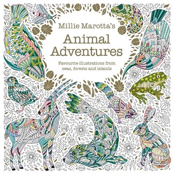 Бумажная книга «Millie Marotta's Animal Adventures», автор Милли Маротта - фото №1 - миниатюра