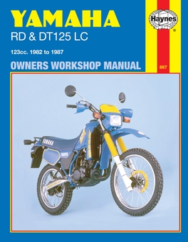 Бумажная книга «Yamaha RD & DT125LC (82 - 87) Haynes Repair Manual», автор Haynes Publishing - фото №1 - миниатюра