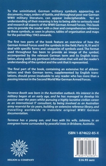 Бумажная книга «Handbook of WWII German Military Symbols & Abbreviations 1943-45», автор Терри Бут - фото №2 - миниатюра