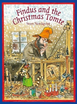 Паперова книга «Findus and the Christmas Tomte», автор Свен Нордквіст - фото №1 - мініатюра
