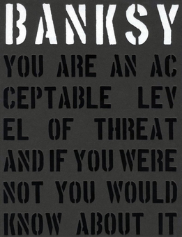 Бумажная книга «Banksy. You Are An Acceptable Level of Threat» - фото №1 - миниатюра