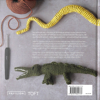 Паперова книга «How to Crochet Animals. Wild : 25 Mini Menagerie Patterns», автор Керрі Лорд - фото №2 - мініатюра