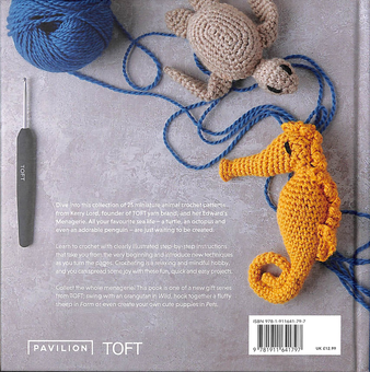 Паперова книга «How to Crochet Animals. Ocean : 25 Mini Menagerie Patterns», автор Керрі Лорд - фото №2 - мініатюра