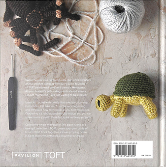 Паперова книга «How to Crochet Animals. Pets : 25 Mini Menagerie Patterns», автор Керрі Лорд - фото №2 - мініатюра