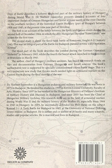 Бумажная книга «Days of Battle. Armoured Operations North of the River Danube Hungary 1944-45», автор Норберт Самвебер - фото №3 - миниатюра