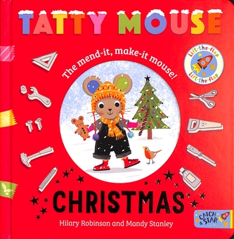 Паперова книга «Tatty Mouse. Christmas», автор Хіларі Робінсон - фото №1 - мініатюра