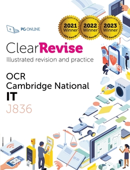 Бумажная книга «ClearRevise. Illustrated Revision and Practice. OCR Cambridge National IT J836» - фото №1 - миниатюра