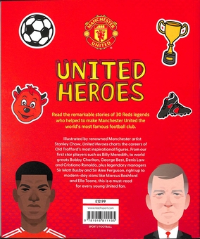 Паперова книга «Manchester United Heroes» - фото №2 - мініатюра
