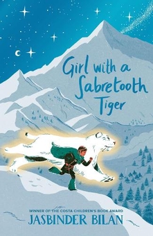 Paper book «Girl with a Sabretooth Tiger», author Jasbinder Bilan - фото №1 - миниатюра