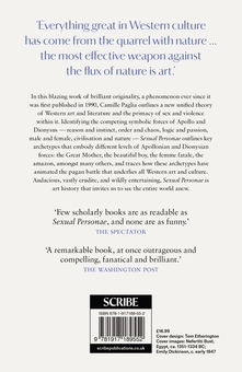 Бумажная книга «Sexual Personae: Art and Decadence from Nefertiti to Emily Dickinson», автор Камилла Палья - фото №2 - миниатюра