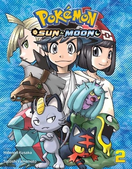 Паперова книга «Pokemon. Sun & Moon. Volume 2», автор Хiденорi Кусака - фото №1 - мініатюра