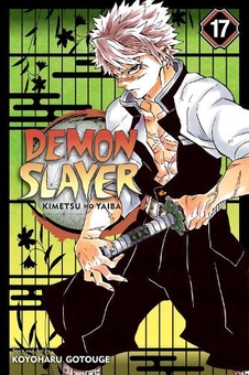 Бумажная книга «Demon Slayer. Kimetsu no Yaiba. Volume 17», автор Коёхару Готогэ - фото №1 - миниатюра