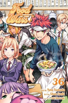 Бумажная книга «Food Wars! Shokugeki no Soma. Volume 36», автор Юто Цукуда - фото №1 - миниатюра