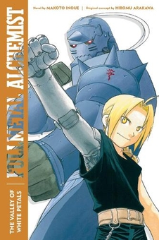 Бумажная книга «Fullmetal Alchemist. The Valley of White Petals», авторов Хирому Аракава, Макото Иноуэ - фото №1 - миниатюра