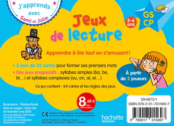 Паперова книга «J'apprends avec Sami et Julie. Jeux de lecture » - фото №2 - мініатюра