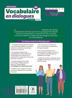 Бумажная книга «En dialogues Vocabulaire Intermédiaire B2 Livre + Audio en ligne», автор Эвелин Сирехоль - фото №2 - миниатюра
