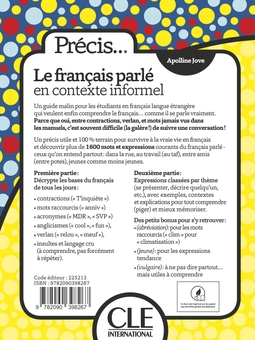 Паперова книга «Le français parlé en contexte informel - Livre», автор Аполліне Жове - фото №2 - мініатюра