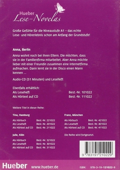 Паперова книга «Lese-Novelas. Anna, Berlin + CD», автор Томас Сільвін - фото №2 - мініатюра