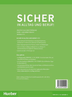 Бумажная книга «Sicher in Alltag und Beruf! Deutsch als Zweitsprache. Kurs- und Arbeitsbuch C1.1», авторов Сюзанна Швальб, Магдалена Матуссек, Михаэла Перлманн-Бальме - фото №2 - миниатюра