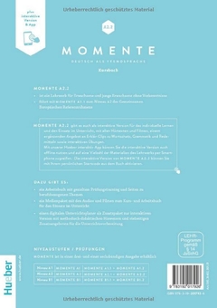 Бумажная книга «Momente. Kursbuch plus interaktive Version. A2.2. Deutsch als Fremdsprache», авторов Сандра Эванс, Анджела Пуде, Франц Шпехт - фото №2 - миниатюра