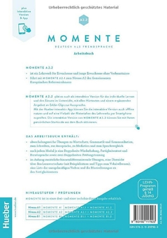 Бумажная книга «Momente. Arbeitsbuch plus interaktive Version. A2.2. Deutsch als Fremdsprache», авторов Сандра Эванс, Анджела Пуде, Франц Шпехт, Анна Брейцаметер, Изабель Бухвальд-Варгенау, Сабина Глас-Петерс, Инес Хельбиг - фото №2 - миниатюра