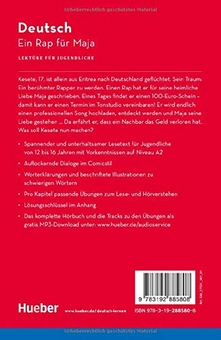 Бумажная книга «Ein Rap für Maja. Lektüre für Jugendliche. Niveau A2», автор Фридерик Вильгельми - фото №2 - миниатюра
