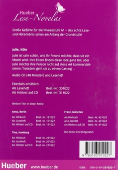 Паперова книга «Hueber Lese-Novelas. Julie, Koln. Deutsch Als Fremdsprache», автор Томас Сільвін - фото №2 - мініатюра