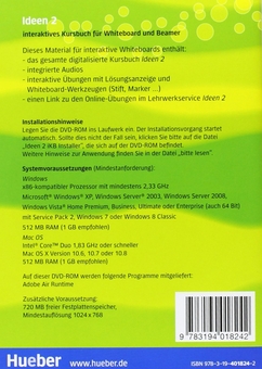 Бумажная книга « Ideen. Interaktives Kursbuch 2 fur Whiteboard und Beamer. DVD-Rom», авторов Герберт Пухта, Вилфрид Кренн - фото №2 - миниатюра