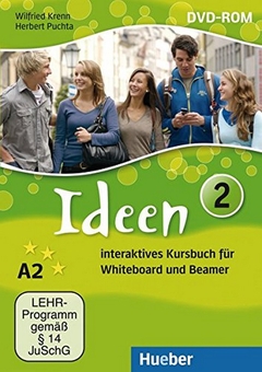 Бумажная книга « Ideen. Interaktives Kursbuch 2 fur Whiteboard und Beamer. DVD-Rom», авторов Герберт Пухта, Вилфрид Кренн - фото №1 - миниатюра